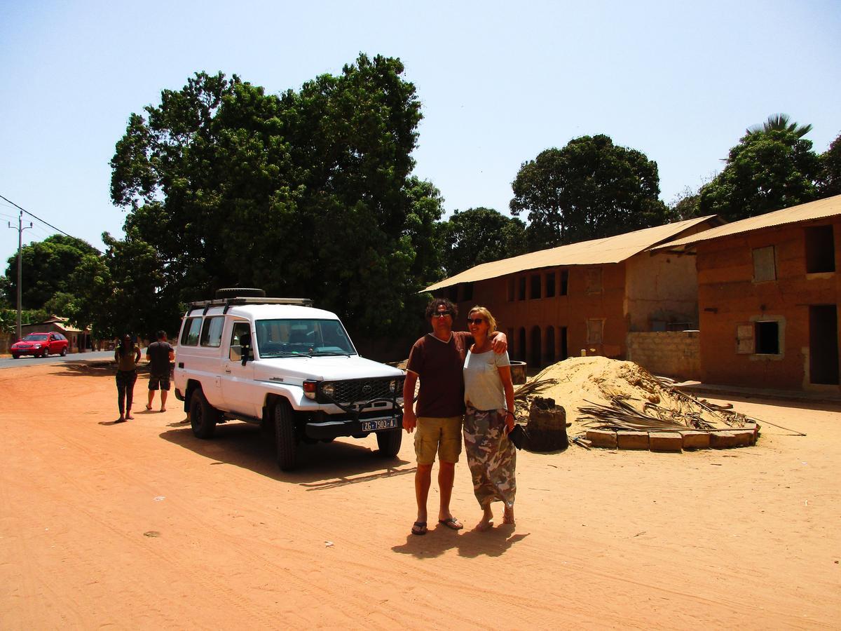 Safari Lodge Location Bungalow Cap Skirring Exteriör bild